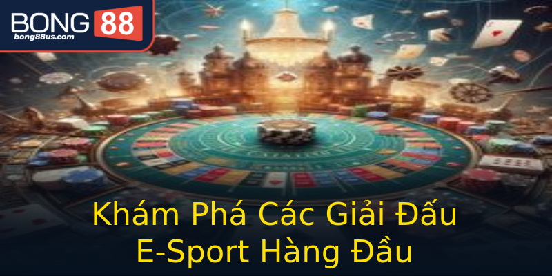 Khám Phá Các Giải Đấu E-Sport Hàng Đầu Khám Phá Các Giải Đấu E-Sport Hàng Đầu