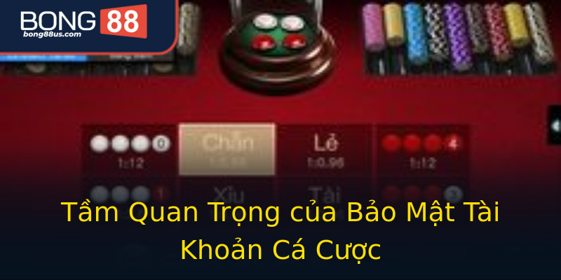 Tầm Quan Trọng của Bảo Mật Tài Khoản Cá Cược Tầm Quan Trọng của Bảo Mật Tài Khoản Cá Cược